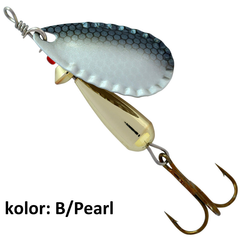 Błystka obrotowa Abu Garcia Droppen 4g Black/Blue