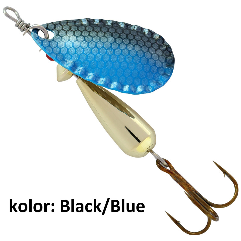 Błystka obrotowa Abu Garcia Droppen 4g Gold/Black