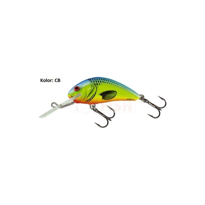 Wobler Salmo Hornet H5S 5cm HGS Wobler Salmo Hornet H5S 5cm HGS