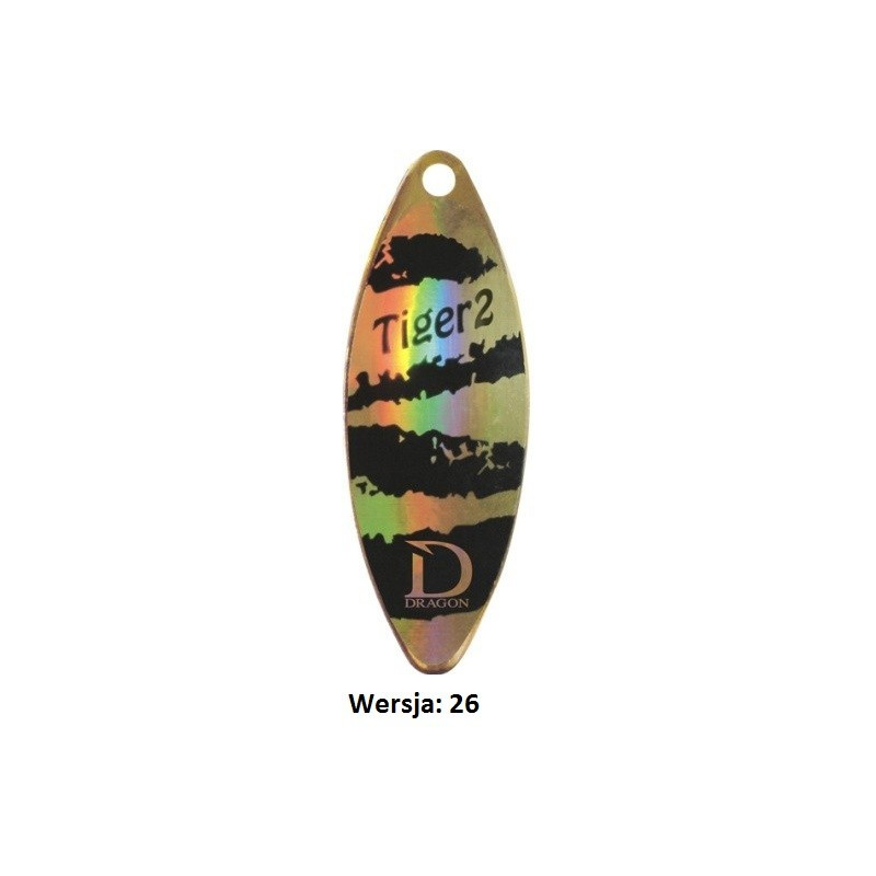 Błystki obrotowe Tiger 10g Dragon Błystki obrotowe Tiger 10g Dragon