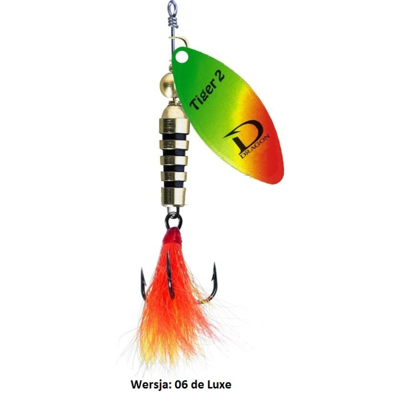 Błystki obrotowe Tiger 16g Dragon Błystki obrotowe Tiger 16g Dragon