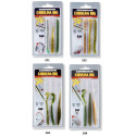 Gotowy zestaw Carolina-Rig + 3 przynęty 15-65cm Cormoran