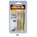Gotowy zestaw Carolina-Rig + 3 przynęty 15-65cm Cormoran