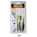 Gotowy zestaw Carolina-Rig + 3 przynęty 15-65cm Cormoran