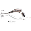 Jigwobbler 15cm Black Silver Wake