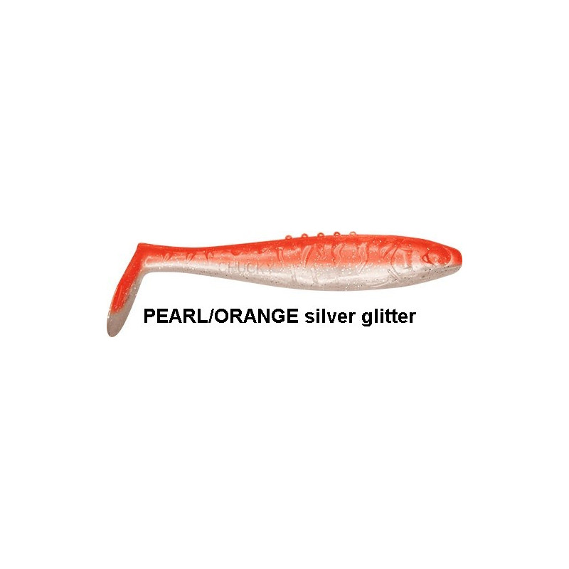 Ripper Dragon Chucky Pro 10 -12,5 cm 10cm PEARL/CLEAR silver glitter