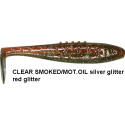 Ripper Dragon Chucky Pro 10 -12,5 cm 10cm WHITE/CLEAR red glitter