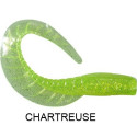Twister Maggot różne kolory 6 cm Chartreuse silver glitter Dragon