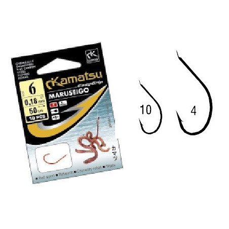 haczyki-z-przyponem-maruseigo-robak-czerwony-kamatsu