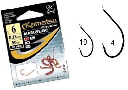haczyki-z-przyponem-maruseigo-robak-czerwony-kamatsu haczyki-z-przyponem-maruseigo-robak-czerwony-kamatsu