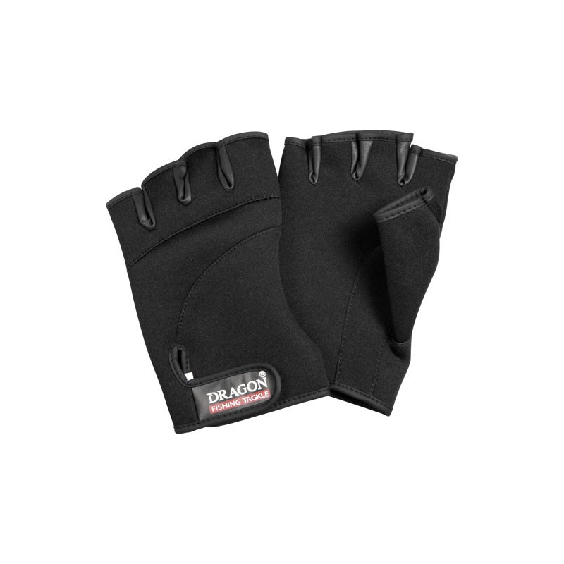 Rękawiczki neoprenowe DRAGON 5-finger cut - czarne Rękawiczki neoprenowe DRAGON 5-finger cut - czarne