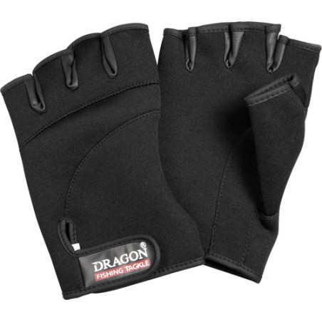 Rękawiczki neoprenowe DRAGON 5-finger cut - czarne