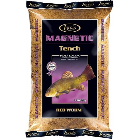 Zanęta Lorpio MAGNETIC Tench 2kg - Lin,czerwony robak