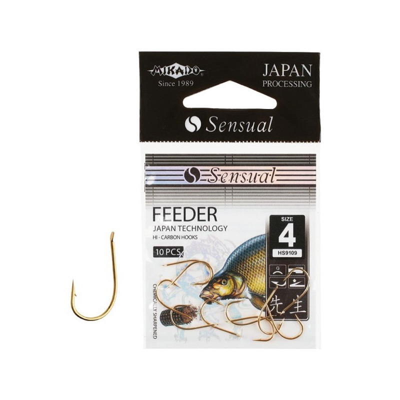 Haczyki Mikado Sensual Feeder 9109 hak 10