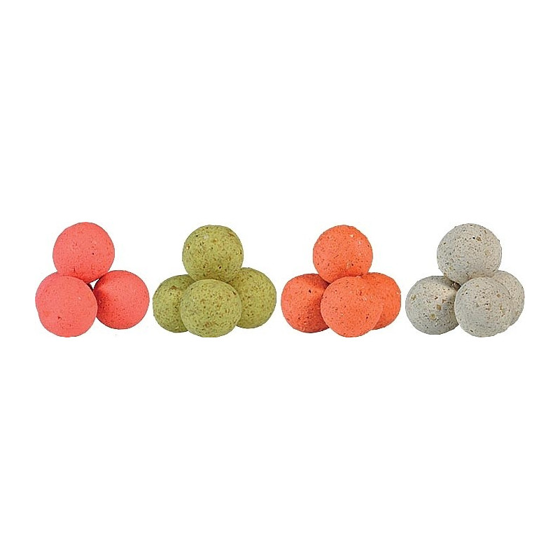 Kulki proteinowe Carp Zoom Fluo Pop Ups 100g / 16 / owoce tropikalne