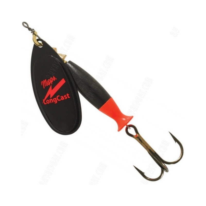 Błystka obrotowa Mepps Aglia Longcast 8g roz.2 czarna Błystka obrotowa Mepps Aglia Longcast 8g roz.2 czarna