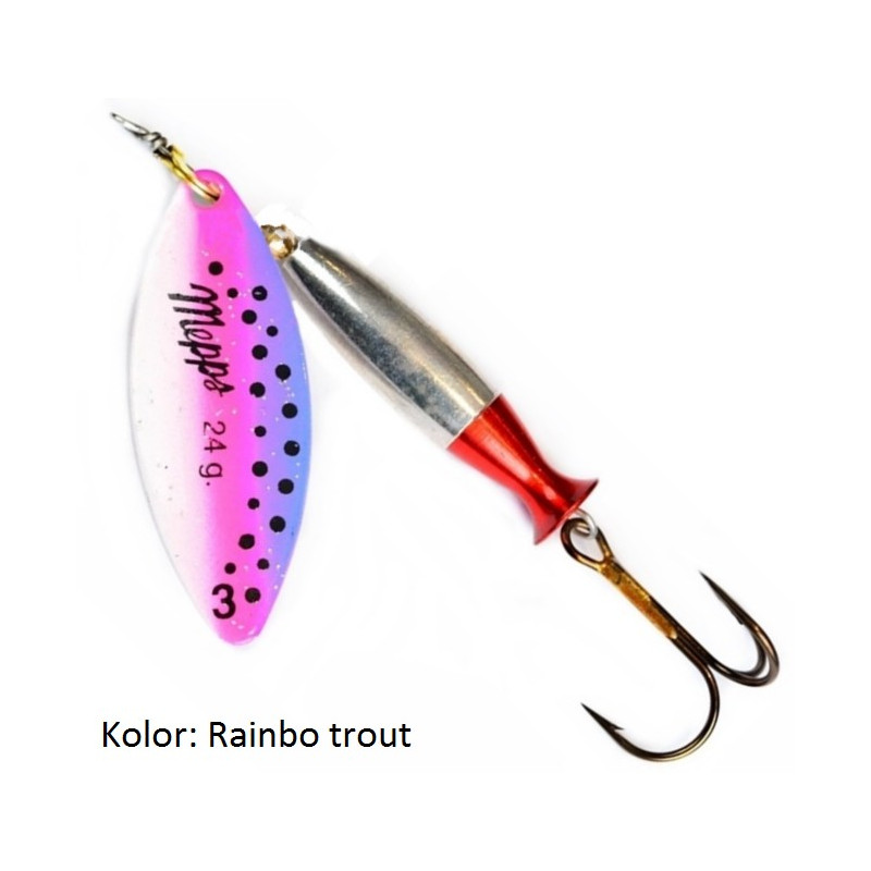 Błystki obrotowe Mepps Aglia Long Heavy 16g roz.2 brown trout