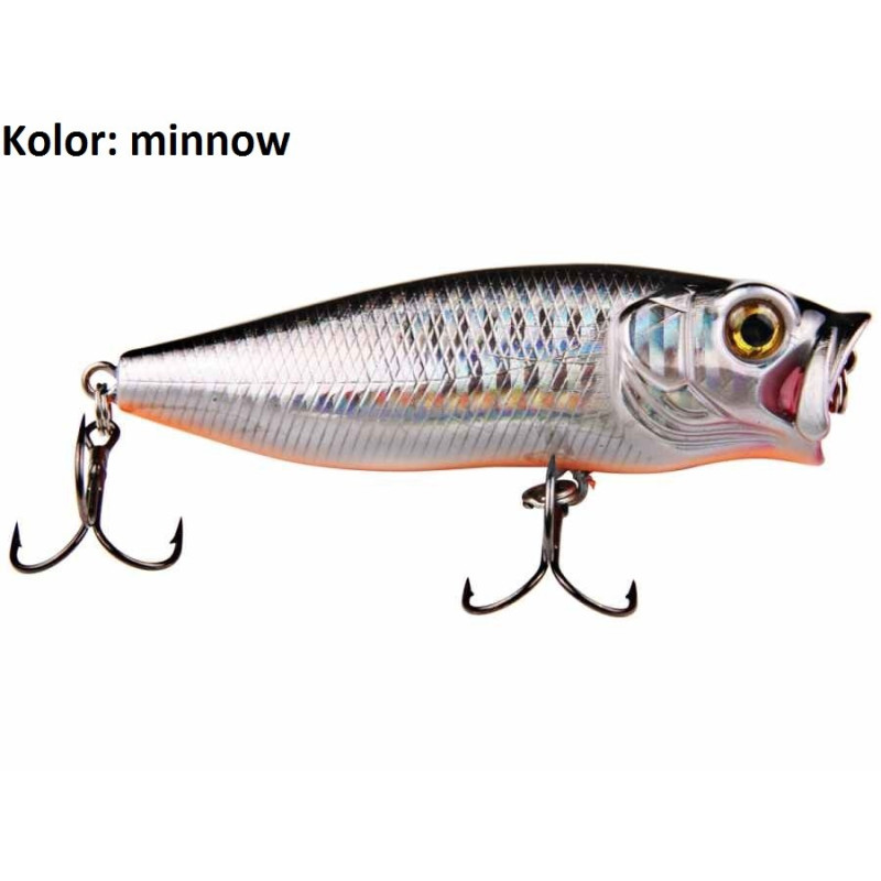 Przynęta DAM Finesse Baby Poppers 8cm Fire Shark Przynęta DAM Finesse Baby Poppers 8cm Fire Shark