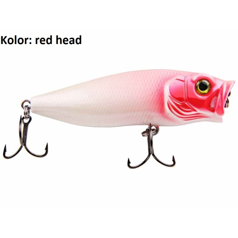 Przynęta DAM Finesse Baby Poppers 4.5cm red head Przynęta DAM Finesse Baby Poppers 4.5cm red head