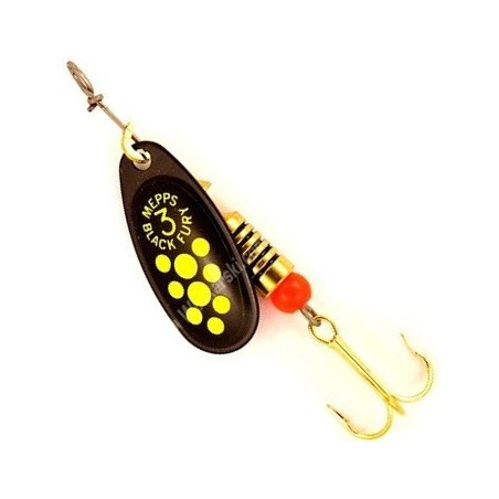 Błystka Mepps Black Fury 6.5g roz.3 czarno/seledynowy