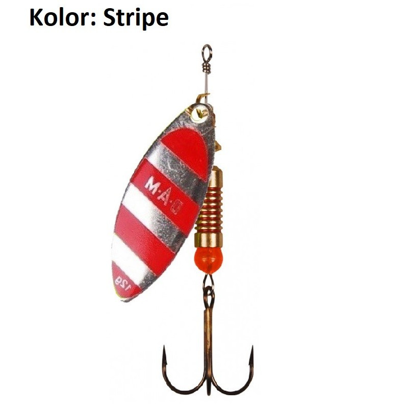 Obrotówki SPINNER PREDATOR REFLEX 12g Stripe DAM Obrotówki SPINNER PREDATOR REFLEX 12g Stripe DAM