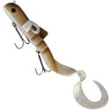 Uzbrojony Twister Alien Eel V2 40cm Olive Pearl Savage Gear