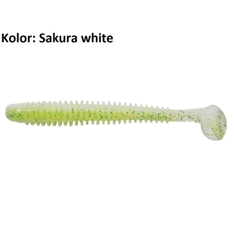 PRZYNĘTA Keitech SWING IMPACT 3,3"/3" 7.6cm ghost rainbow PRZYNĘTA Keitech SWING IMPACT 3,3"/3" 7.6cm ghost rainbow