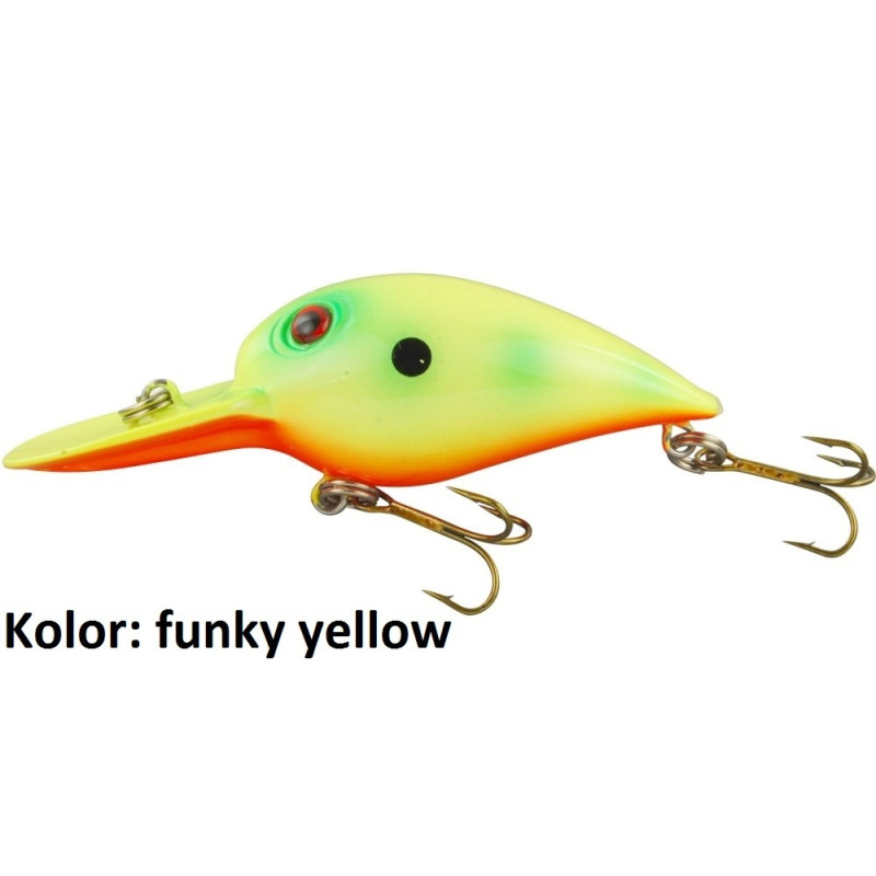 Wobler Spro Sumowy Power Catcher MR. T DD 9.5cm dotted red head