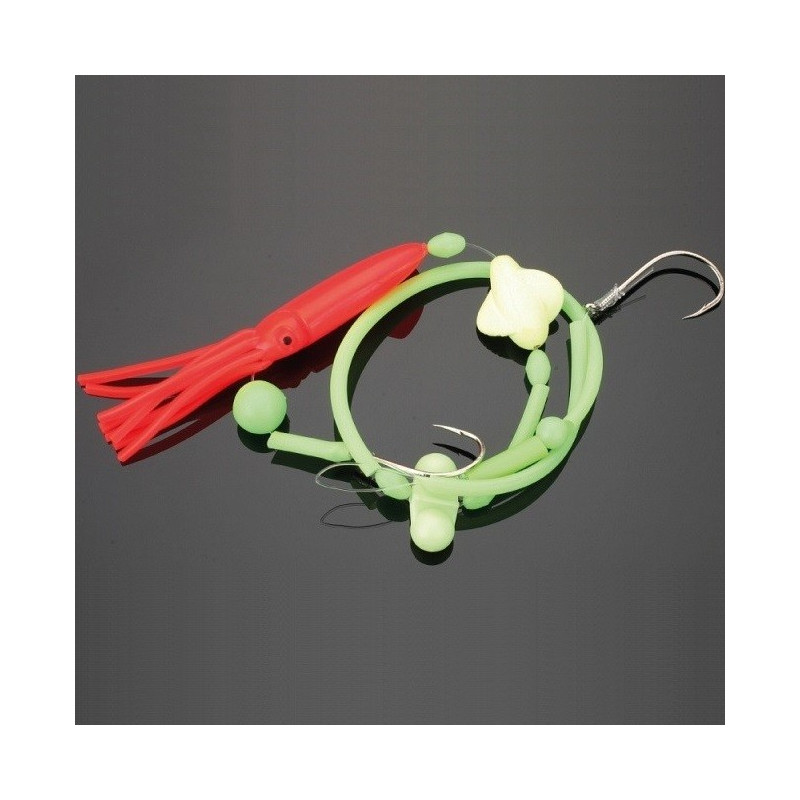 Zestaw Norway LNQ-SR10 Squid Double Hook System 66cm Mikado