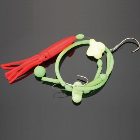 Zestaw Norway LNQ-SR10 Squid Double Hook System 66cm Mikado