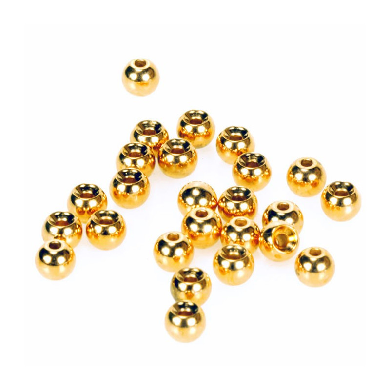 Główki do nimf Brass Beads srebrny / 3.8mm Taimen