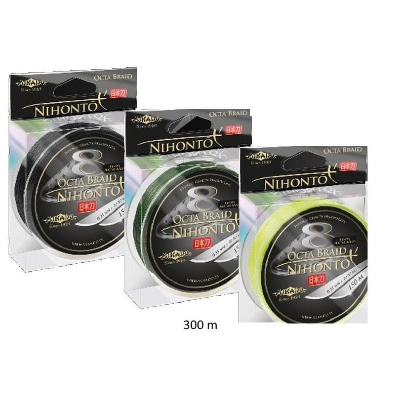 Plecionka Mikado Nihonto Octa Braid 300 metrów 0.23mm Plecionka Mikado Nihonto Octa Braid 300 metrów 0.23mm
