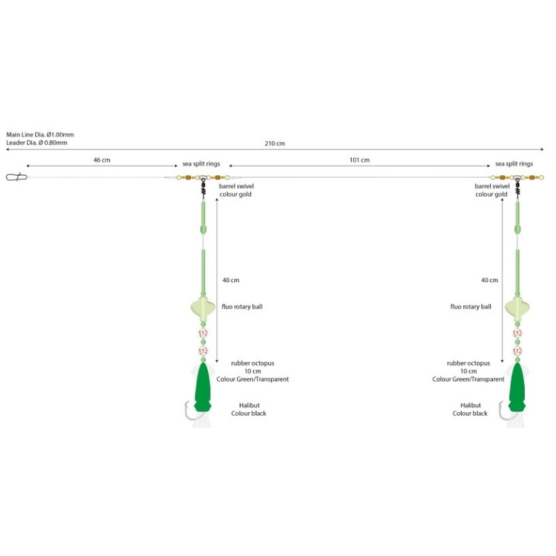 Zestaw Mini Squid Circle LNQ-SR11 210cm Mikado