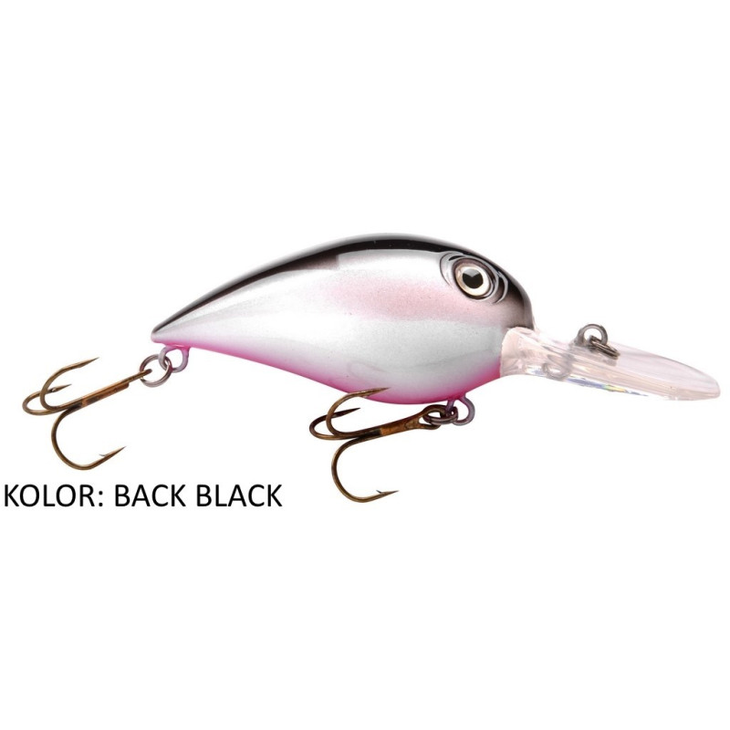 Wobler Spro PowerCatcher MR. T DD 9.5cm back black Wobler Spro PowerCatcher MR. T DD 9.5cm back black