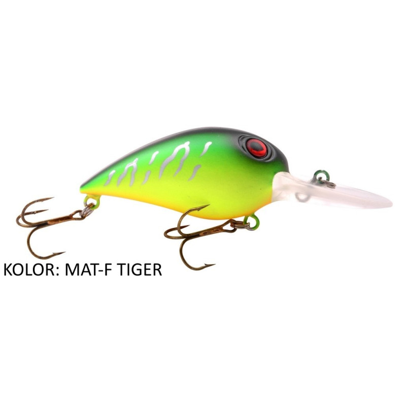 Wobler Spro PowerCatcher MR. T DD 9.5cm back black Wobler Spro PowerCatcher MR. T DD 9.5cm back black