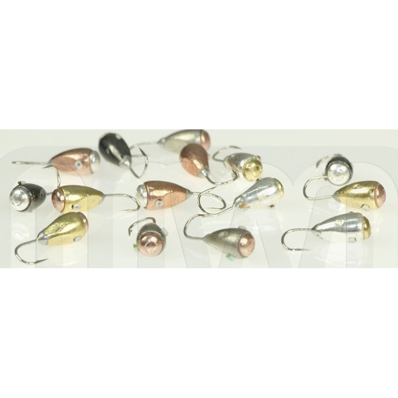 Mormyszka wolframowa PODWÓJNE LUSTERKO "Z DUPKĄ" srebrny Liwi Mormyszka wolframowa PODWÓJNE LUSTERKO "Z DUPKĄ" srebrny Liwi