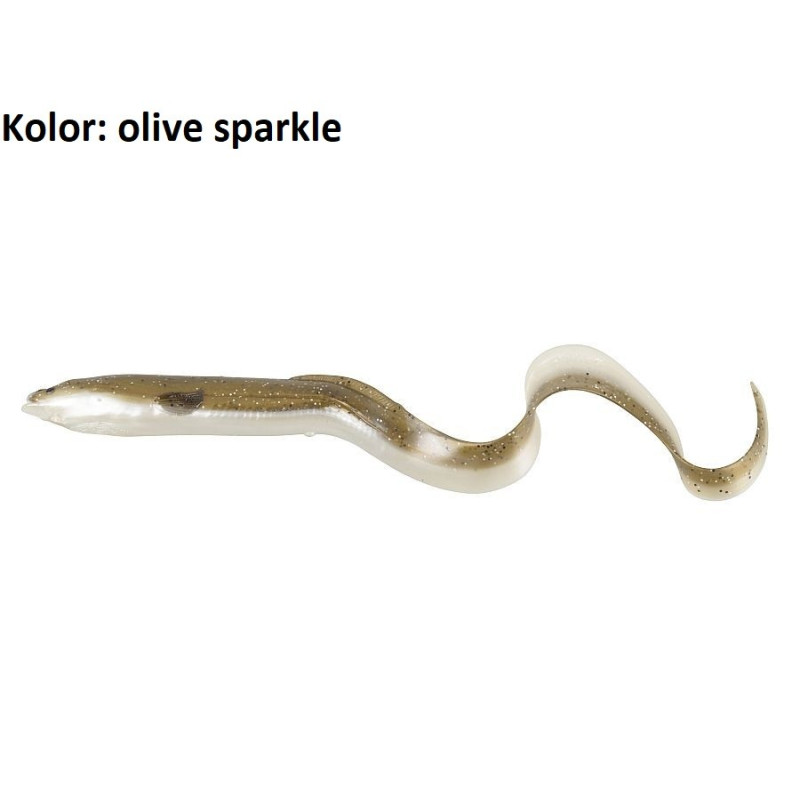 Przynęty 3D Real Eel 30cm green red Savage Gear