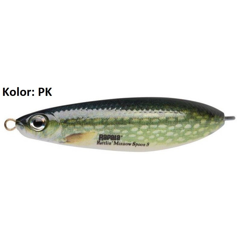 Wobler Rapala Rattlin Minnow Spoon 8cm JP