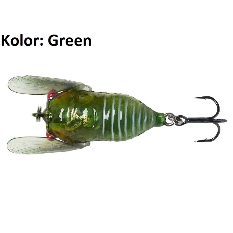 Przynęta Savage Gear 3D Cicada 3.3cm green Przynęta Savage Gear 3D Cicada 3.3cm green