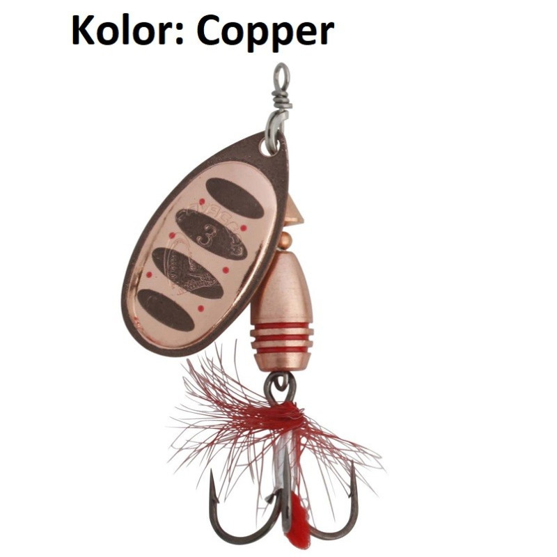 Błystka obrotowa Savage Gear Rotex 14g roz.5 Dirty Silver