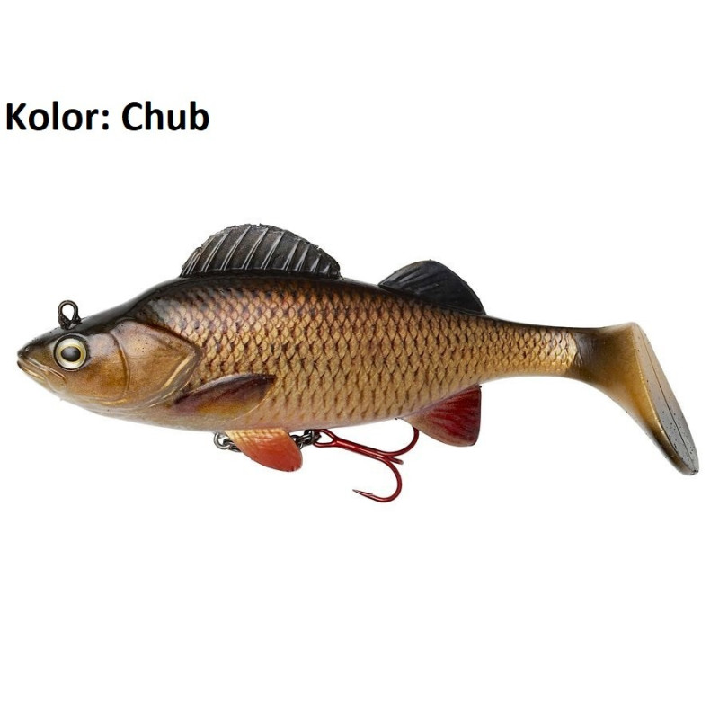 Przynęta DAM Effzett Natural Perch Paddle Tail 14cm