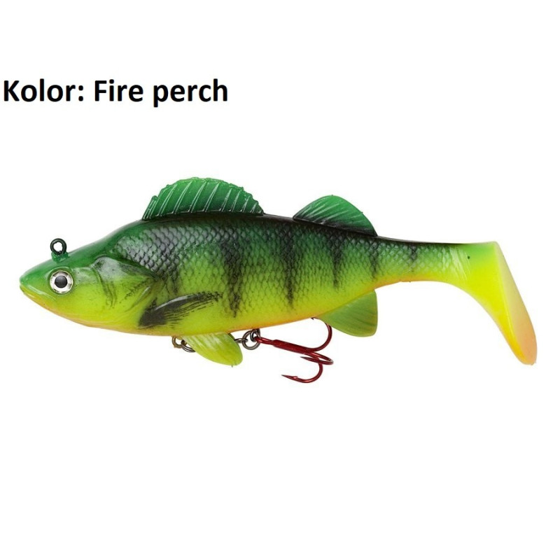 Przynęta DAM Effzett Natural Perch Paddle Tail 18cm