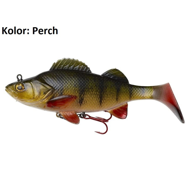 Przynęta DAM Effzett Natural Perch Paddle Tail 18cm