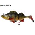 Przynęta DAM Effzett Natural Perch Paddle Tail 18cm fire perch