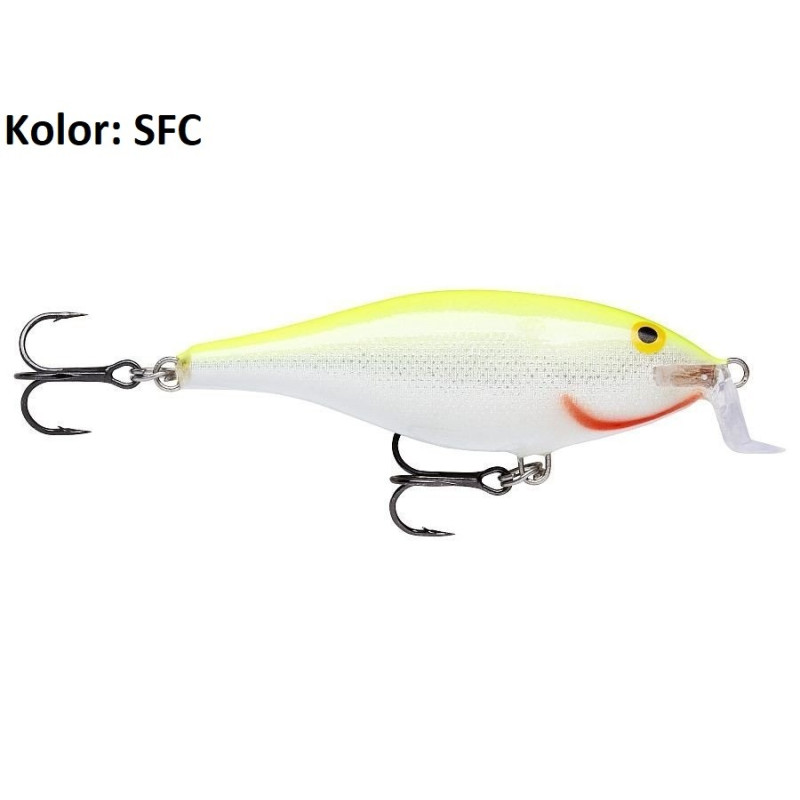 Wobler Rapala Shallow Shad Rap 9cm ROL Wobler Rapala Shallow Shad Rap 9cm ROL
