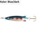 Błystka TOBY SALMO 30g silver/blue glitter Abu Garcia