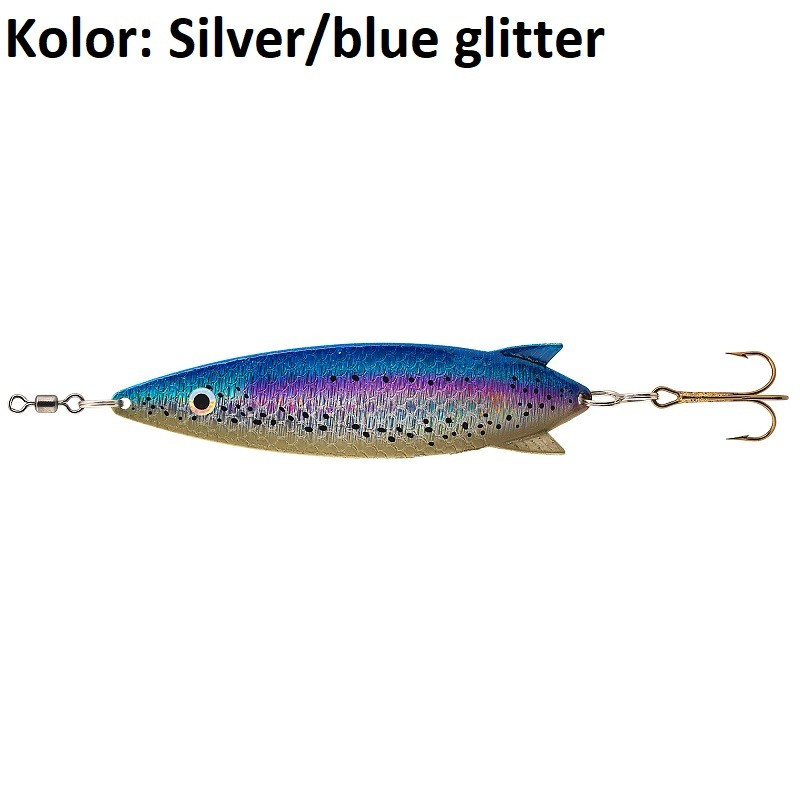 Błystka TOBY SALMO 30g silver/blue glitter Abu Garcia