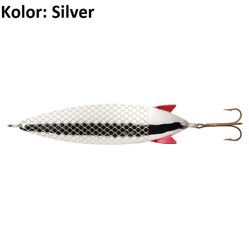 Błystka TOBY SALMO 30g silver/blue glitter Abu Garcia