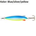 Błystka TOBY SALMO 30g silver/blue glitter Abu Garcia