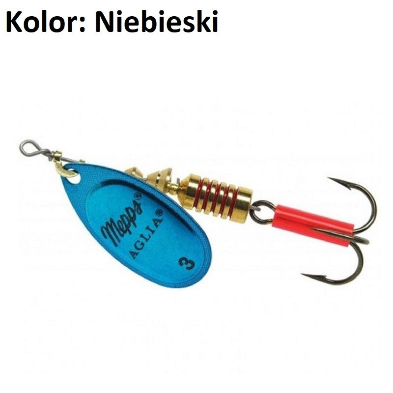 Błystka obrotowa Mepps Platium 6.5g roz.3 zielony Błystka obrotowa Mepps Platium 6.5g roz.3 zielony